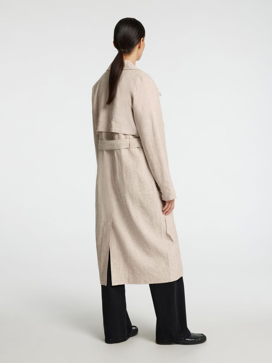 Jada Sun Trenchcoat Nomad Melange