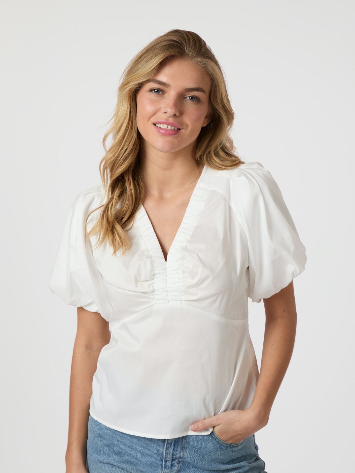 Blouse Irina Poplin White