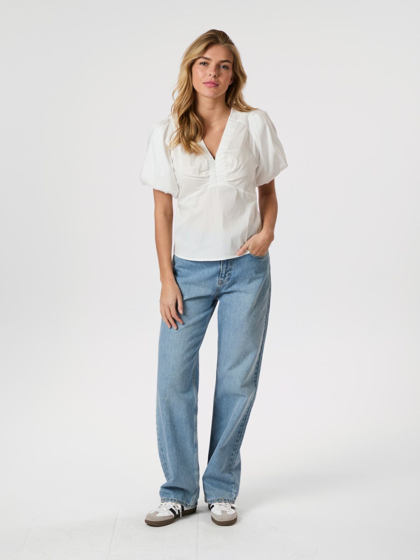 Blouse Irina Poplin White