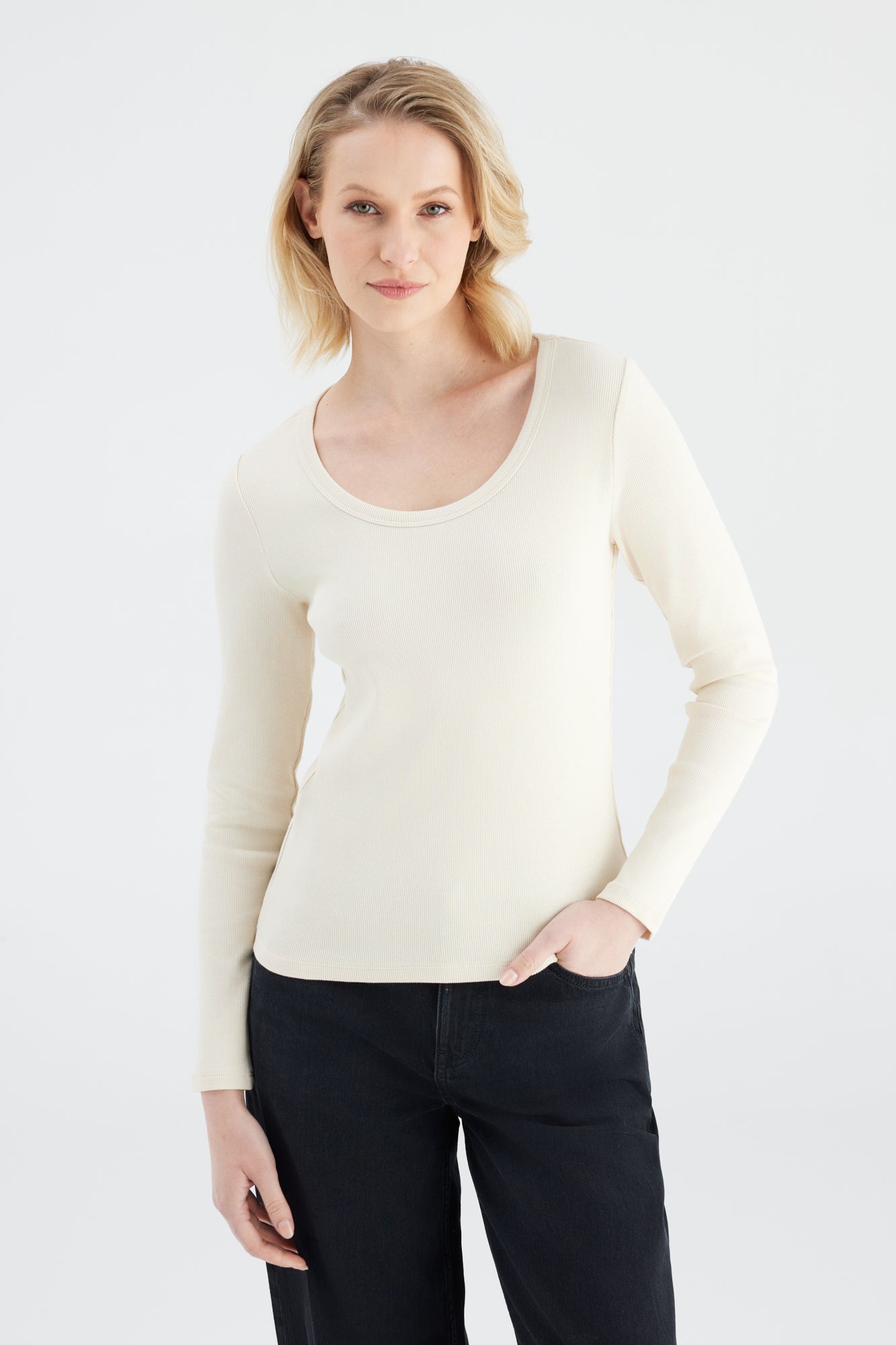 COJ Dora long sleeve off white