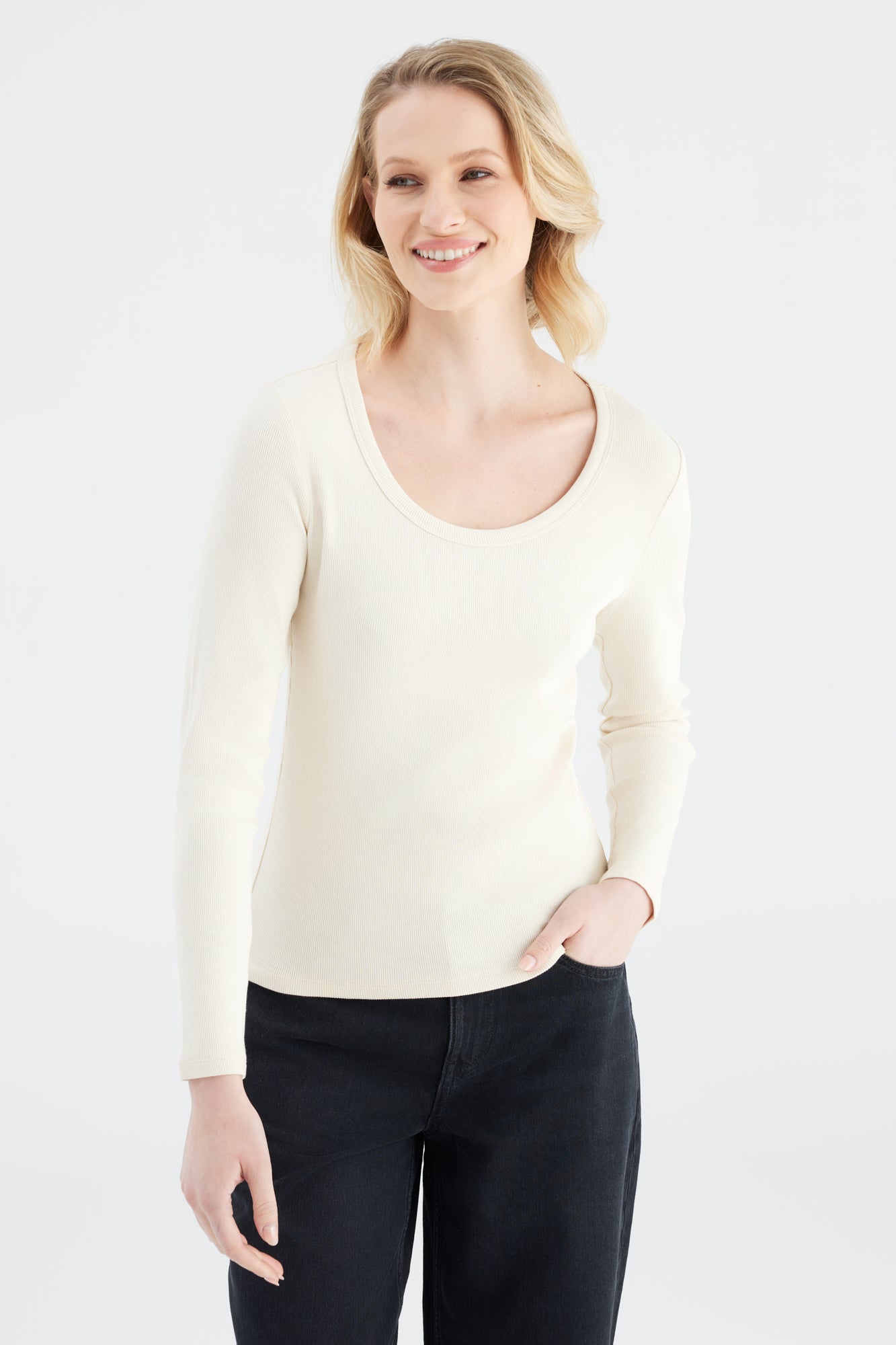 COJ Dora long sleeve off white