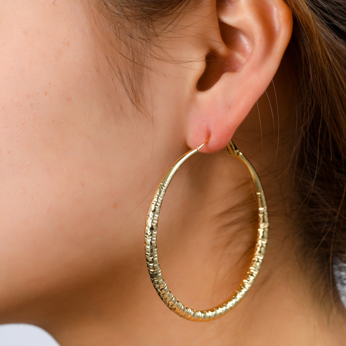 Oorbellen Big Hoops E5065-2