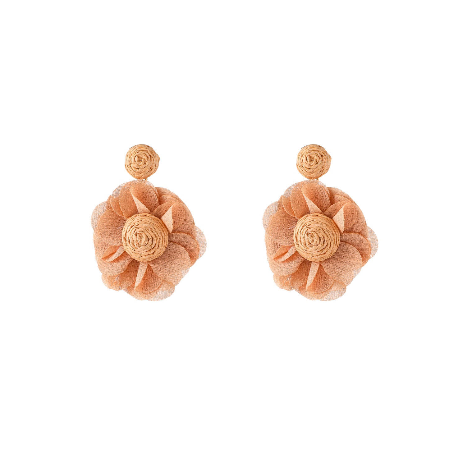 Oorbellen Cotton Flower E5078-2