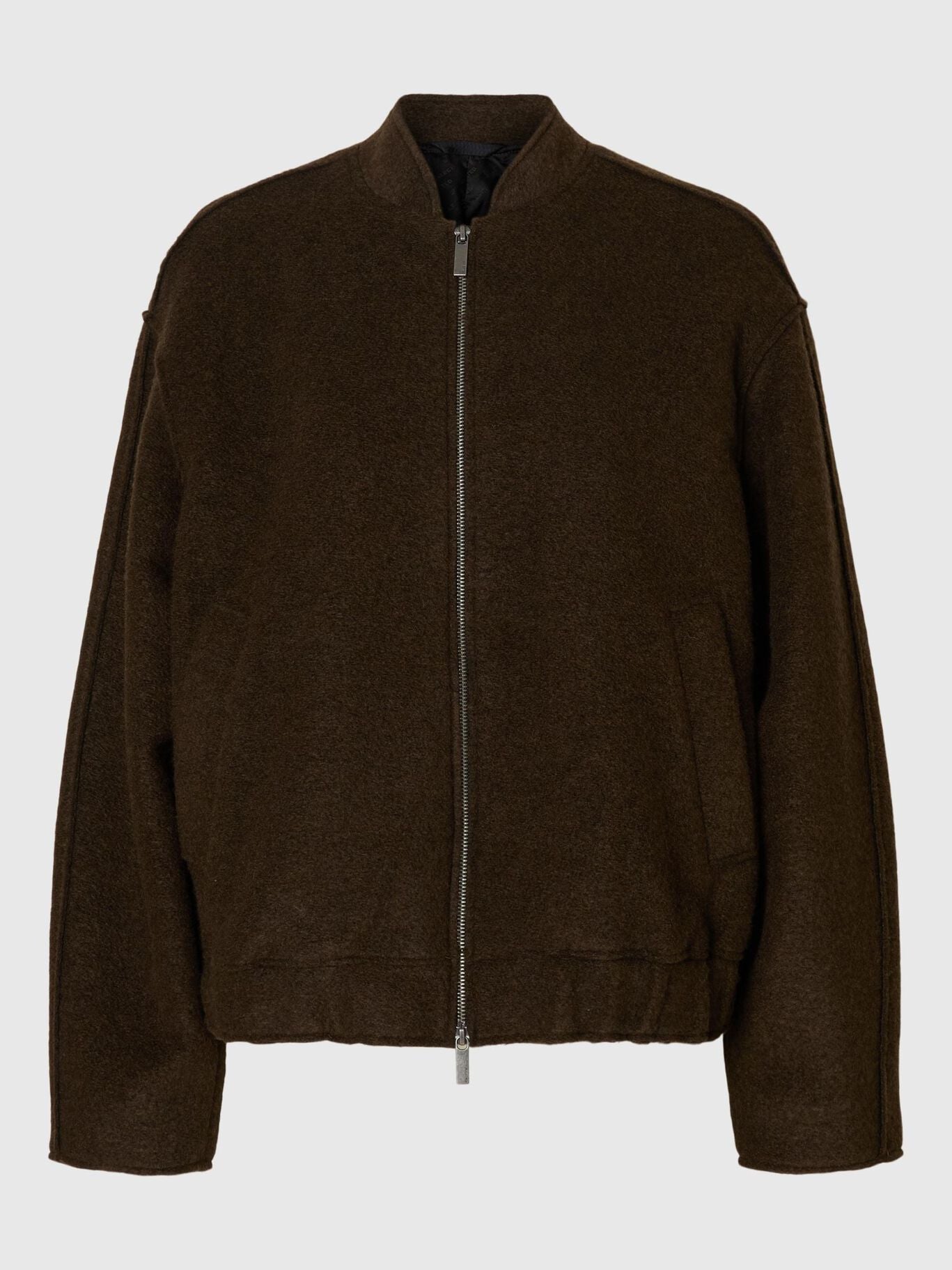 SLFREIGN WOOL BLEND BOMBER DELICIOSO