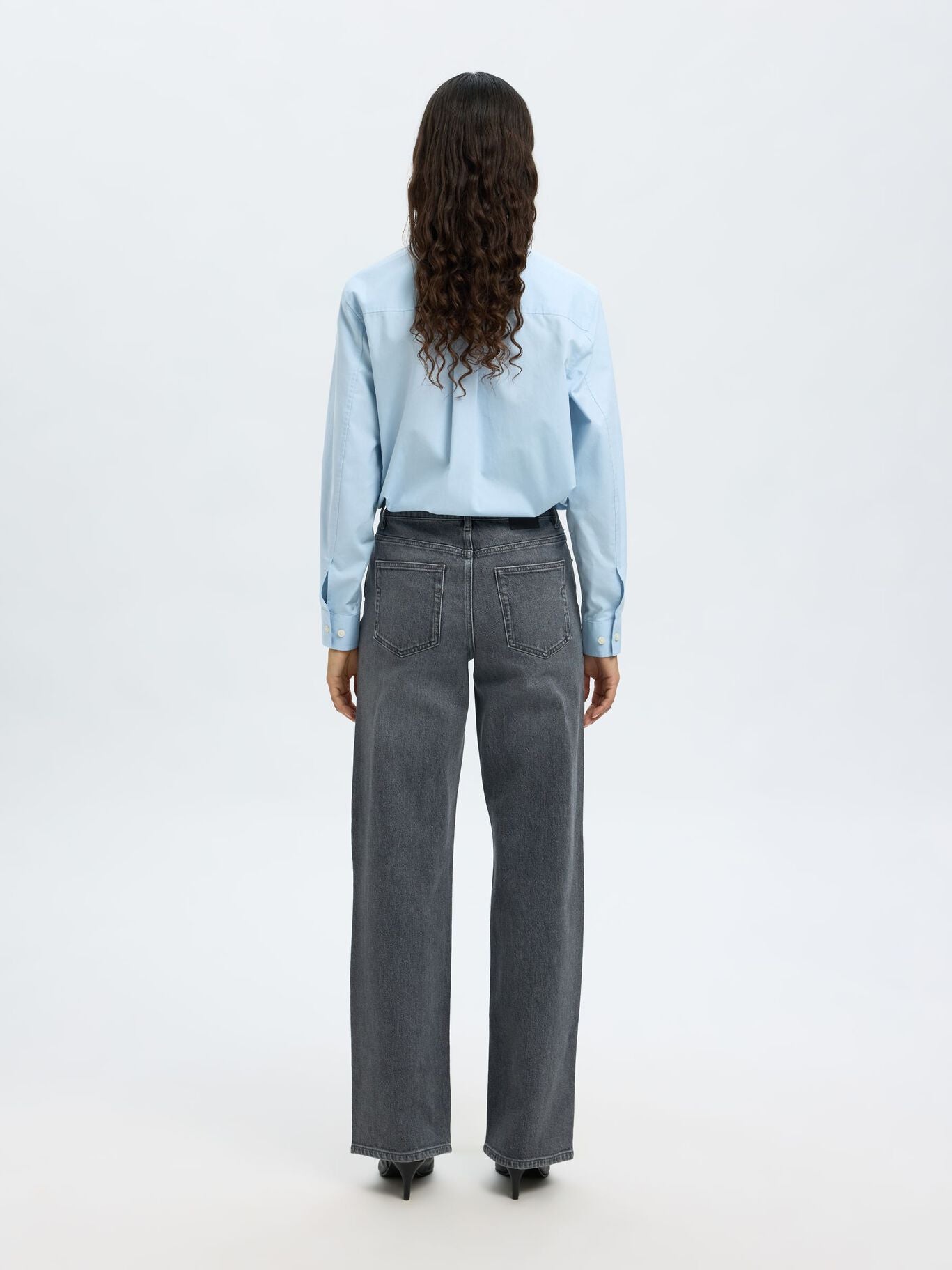 SLFWIDE BEA KORI HW JEANS
