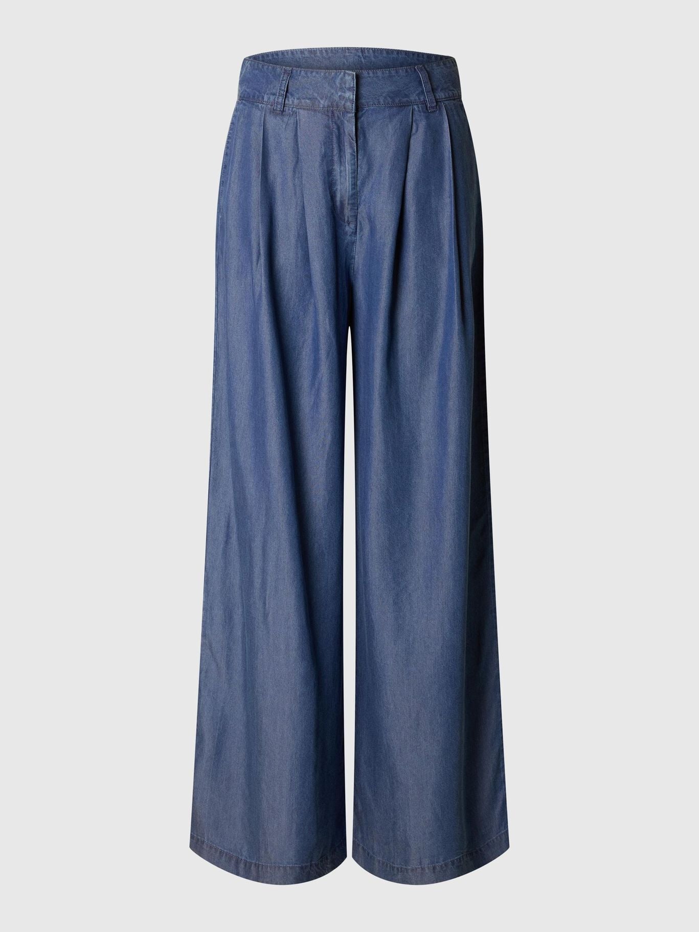 SLFNOELLA MW WIDE PANT DARK SAPPHIRE