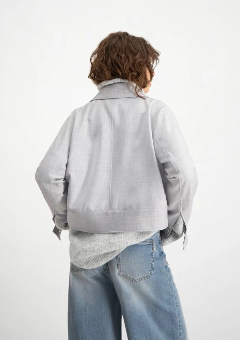 Faith Jacket Light Grey