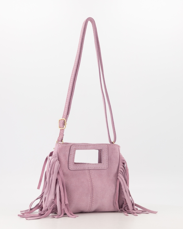 Teatro Sylvie suede pink