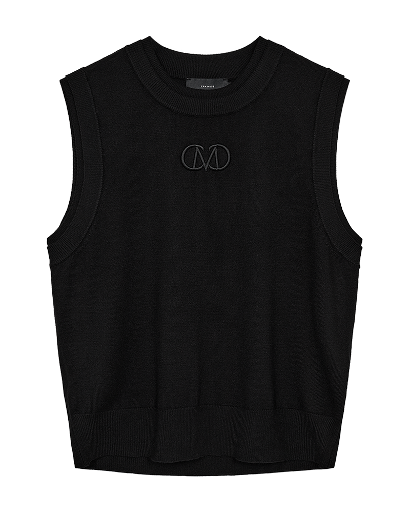 CMVERAN WAISTCOAT BLACK