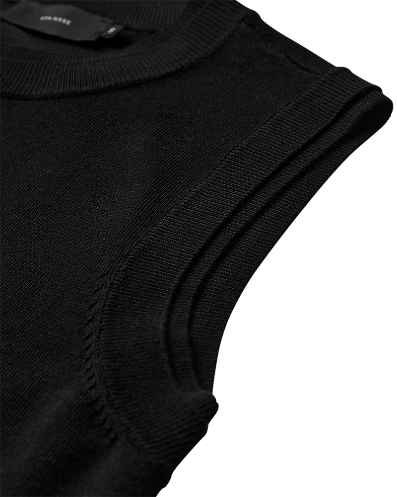 CMVERAN WAISTCOAT BLACK