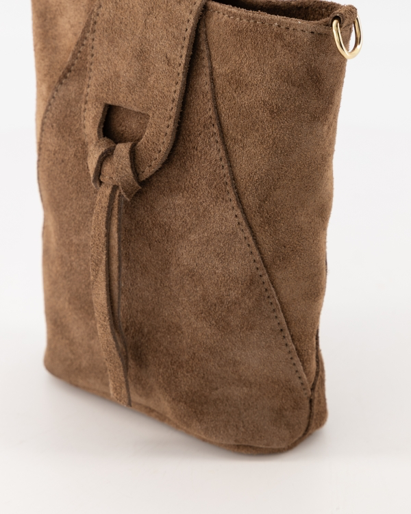 Teatro Kendra suede taupe