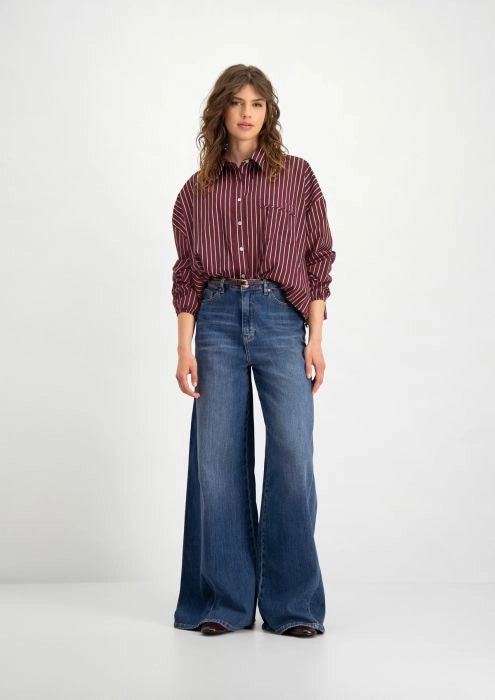 Yana Blouse Aubergine