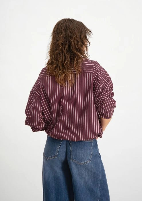 Yana Blouse Aubergine