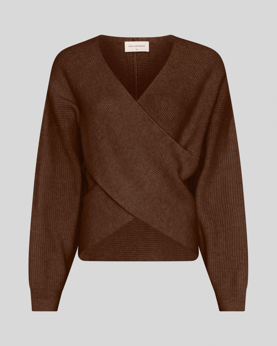 MSCHZinelle Hope Wrap Pullover Slate Black