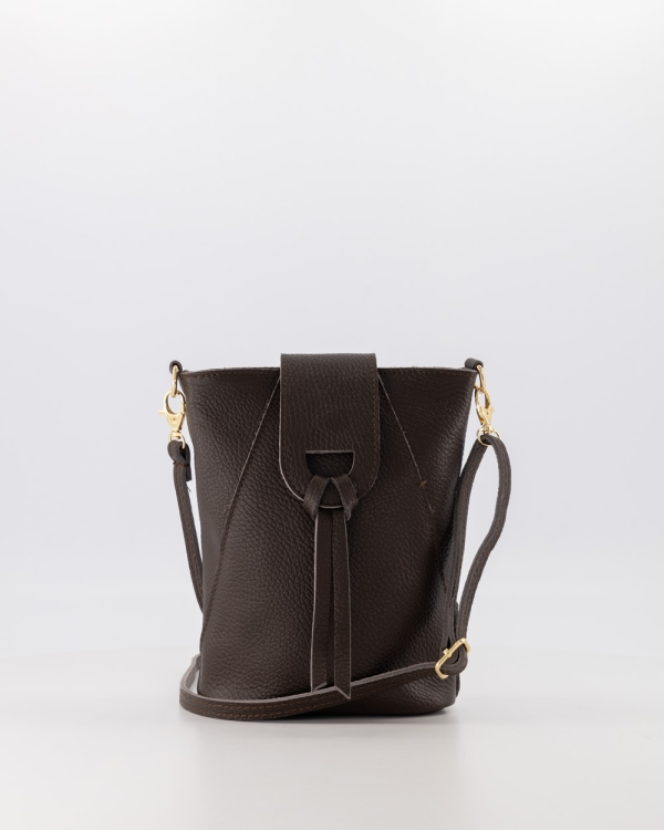 Teatro Kendra classic grain donker bruin