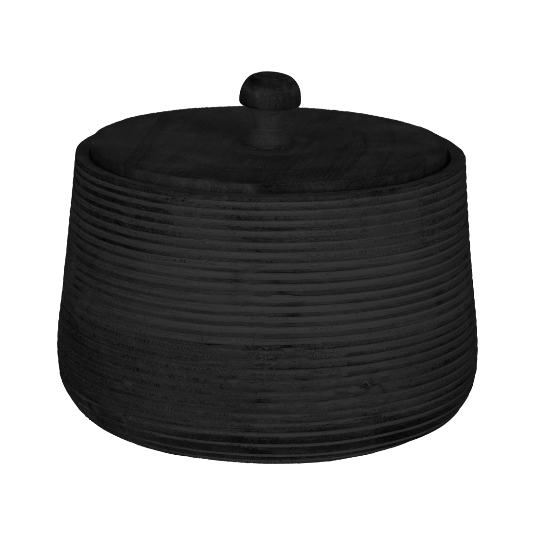 Jens Mango Storage Jar black XL