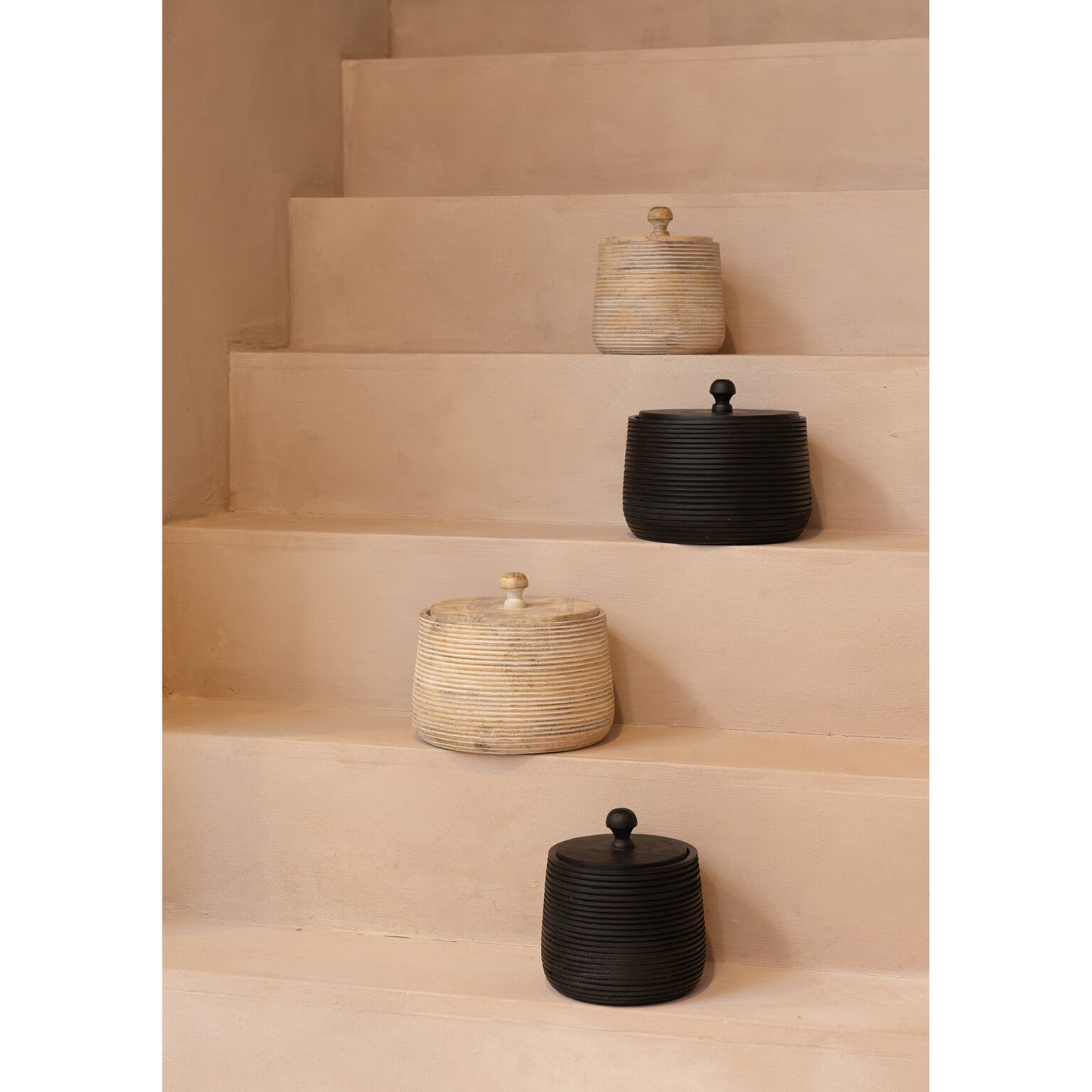 Jens Mango Storage Jar black XL