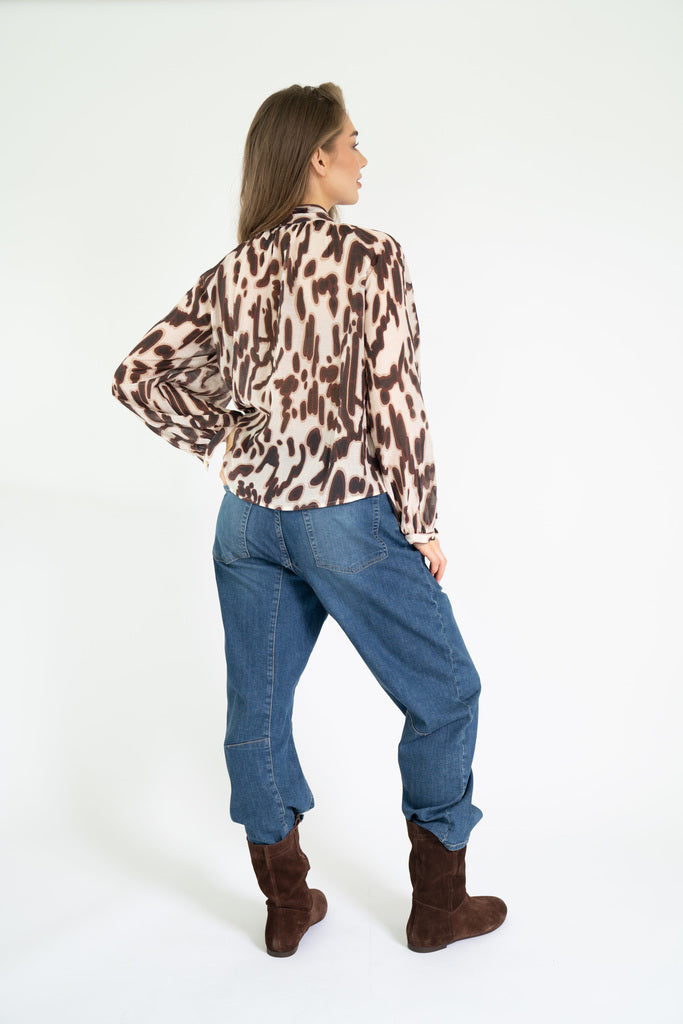 Est Seven Mae Blouse printed