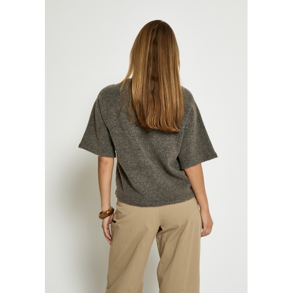 PCKate GRS RWS Knit Blouse walnut