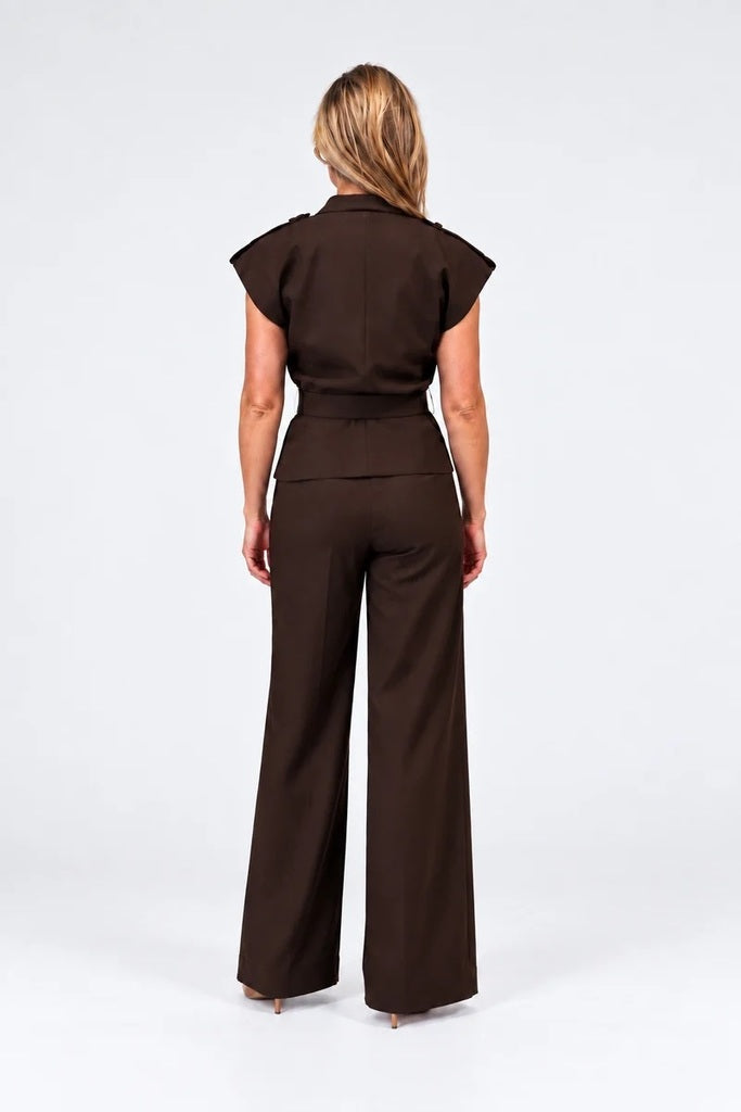 Est Seven Siral Top dark brown