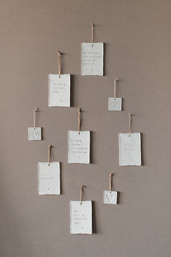 HS Ornament Letter Art Thinking of you