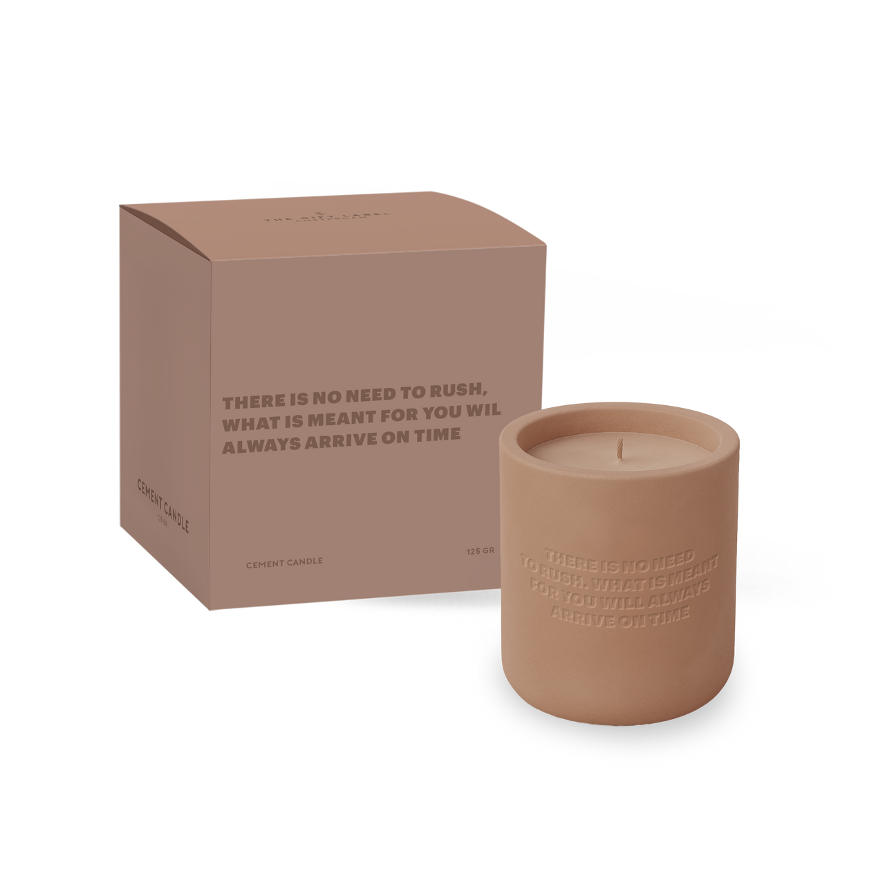 Cemented Candle 170gr There is no...caramel