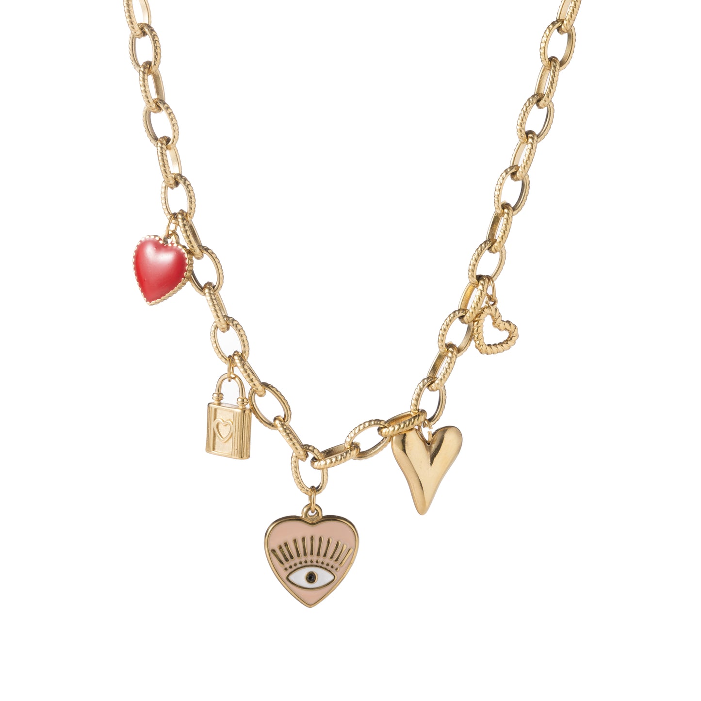 N5355-2 Ketting Lover Charms