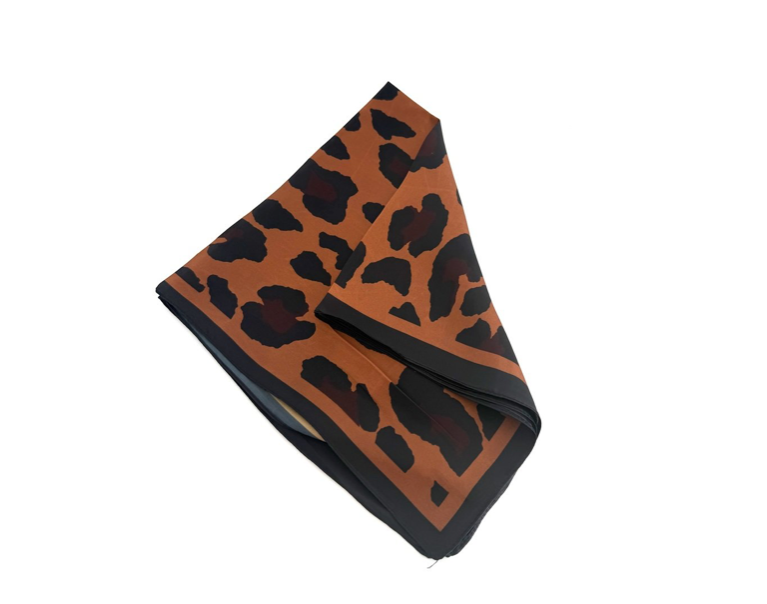 Day&Eve Leopard Scarf - brown + Toffee