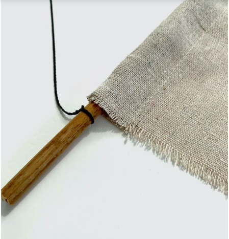 Papierpleziertjes Wanddoek