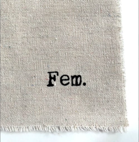 Papierpleziertjes Wanddoek