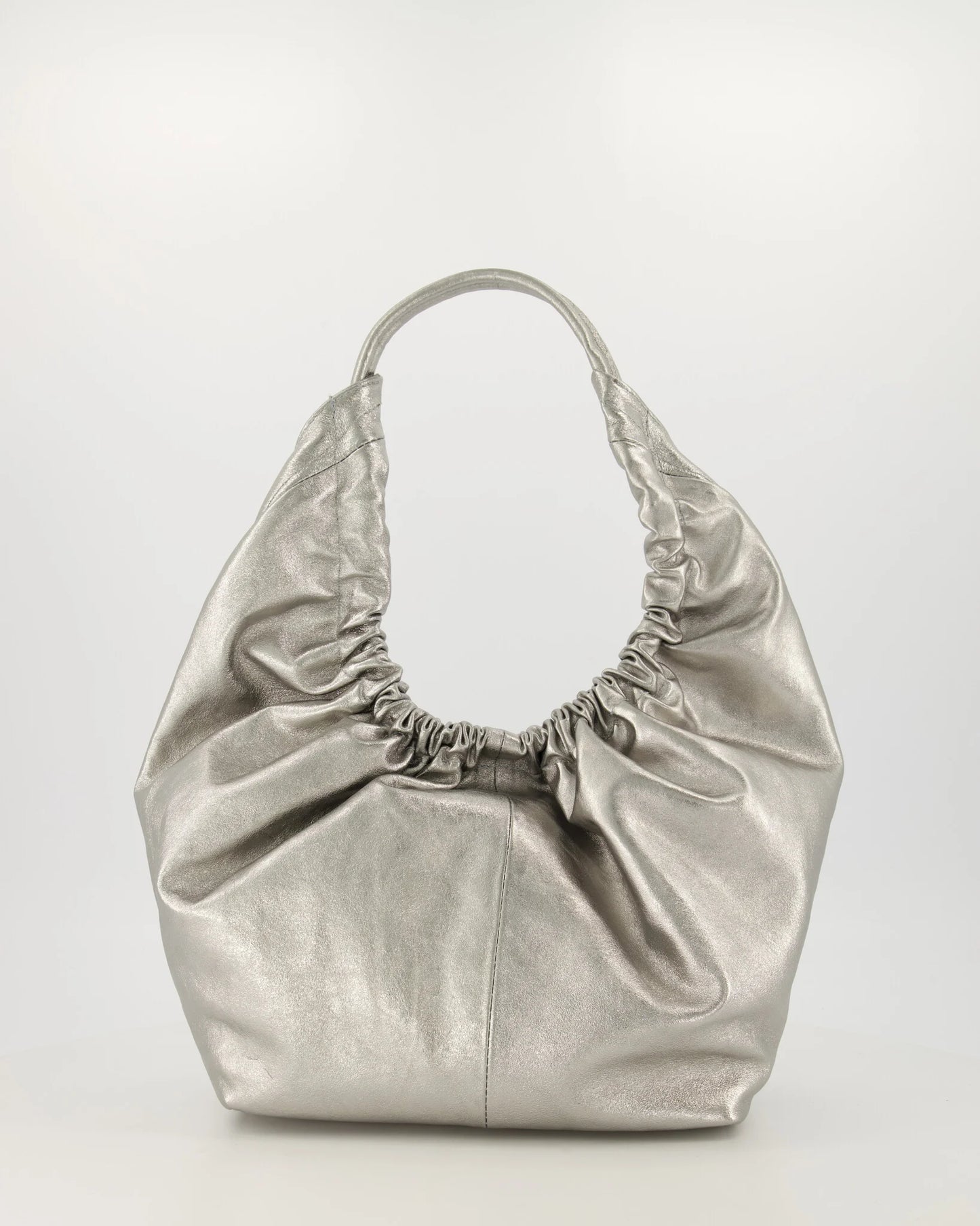 Tas Leonora Sauvage Metallic Zilver