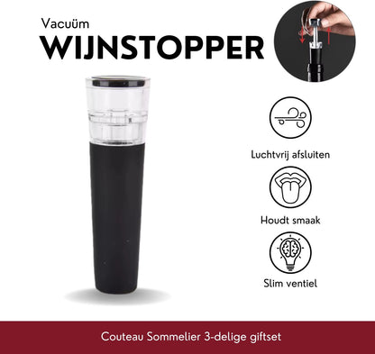 Memoire Couteau Sommelier Giftset 3-delig