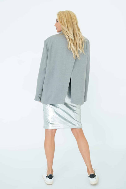 Est’Seven Aisha Blazer grey