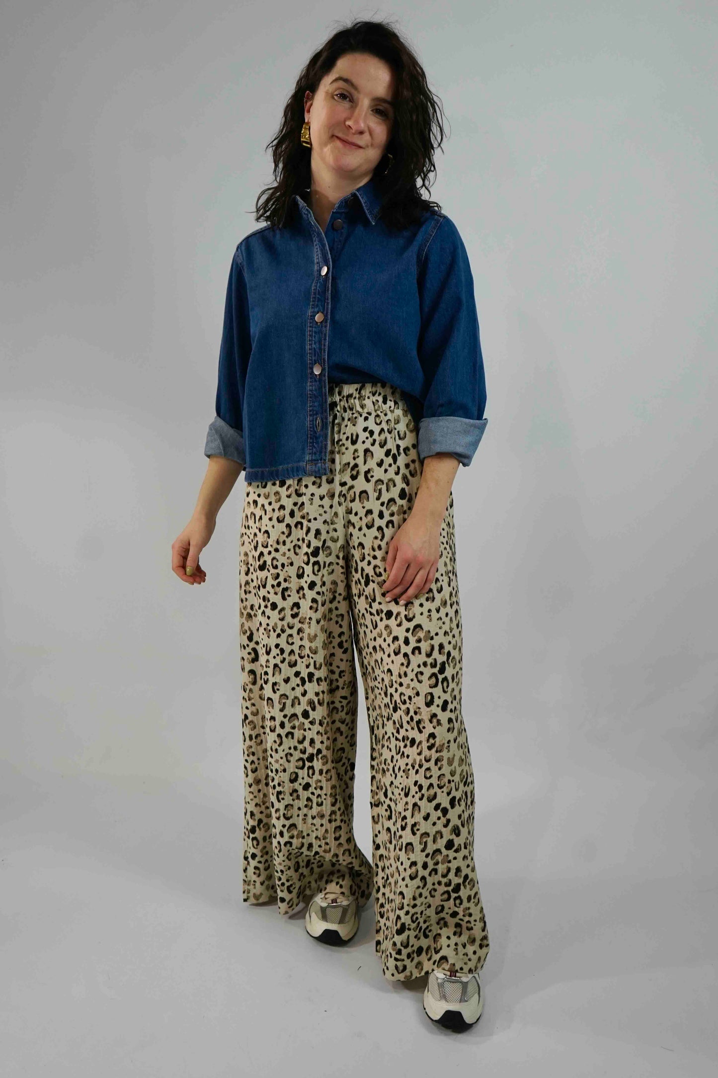 Broek Alyona Vlora Pants Oatmeal