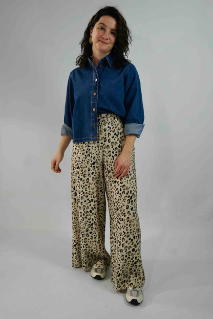 Broek Alyona Vlora Pants Oatmeal