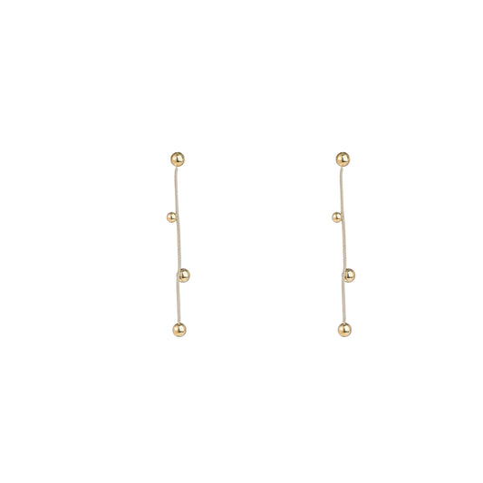 Oorbellen Balls Dangle E5233-2