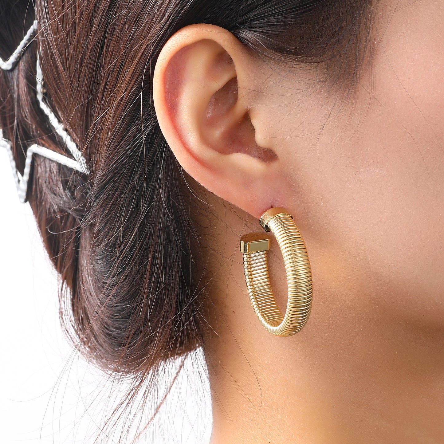 Oorbellen Spring Hoop E5379-2