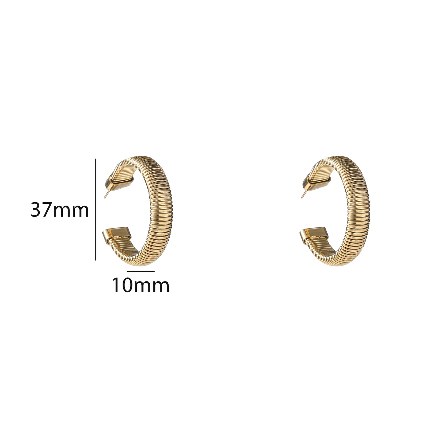 Oorbellen Spring Hoop E5379-2