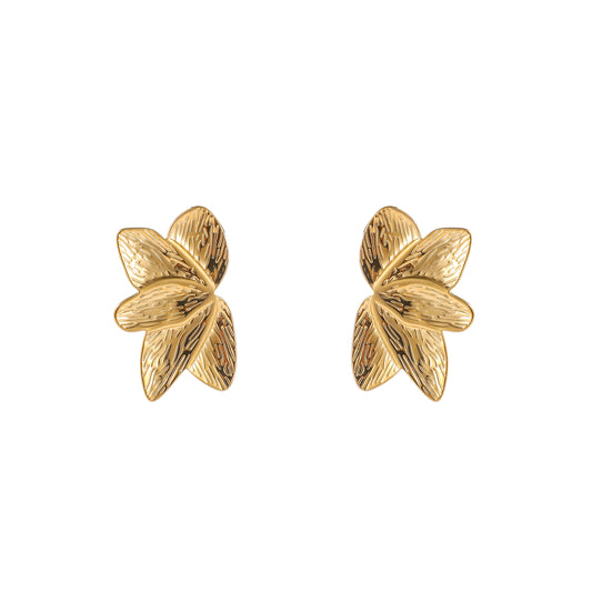 Oorbellen Half Flower Stud E5401-2