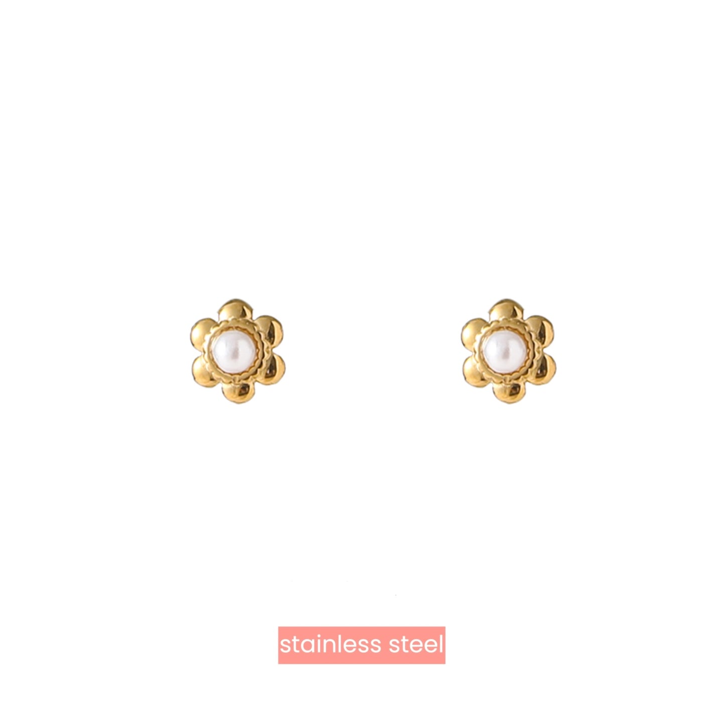 Oorbellen Flower Stud E5456-2