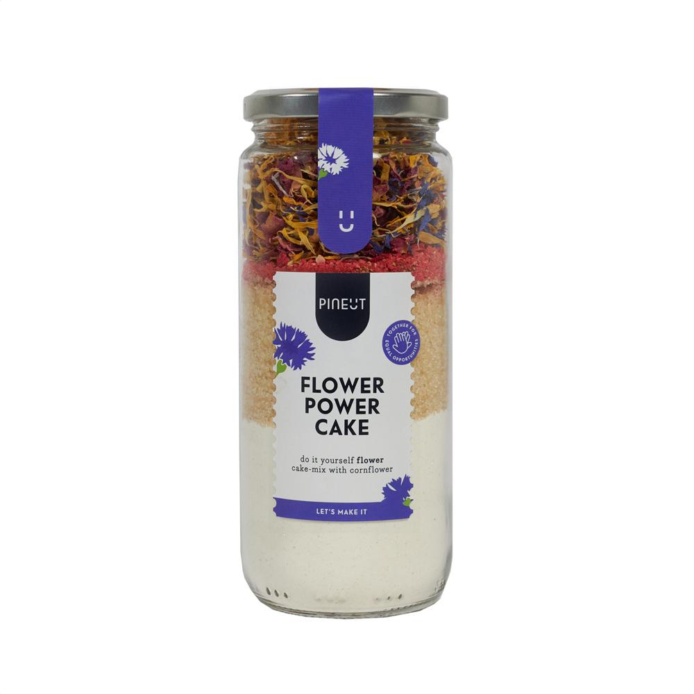Cake Pot Flower Power Cake