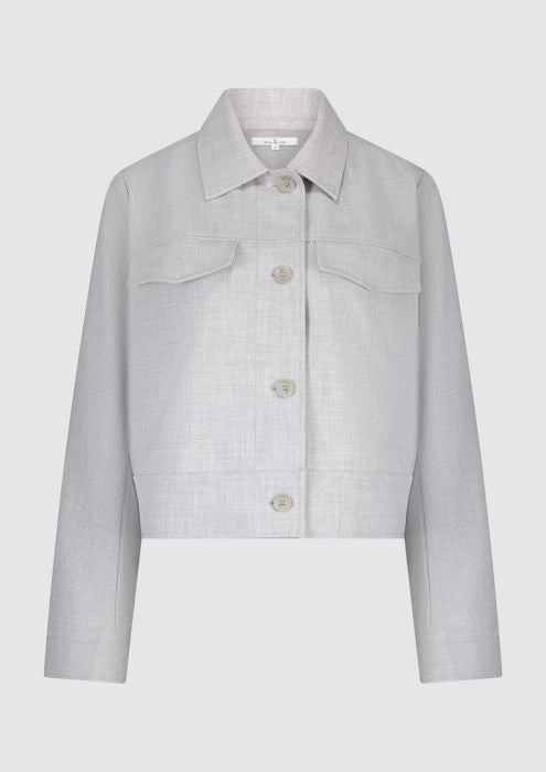 Faith Jacket Light Grey