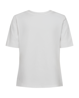 CMMUSE TEE bright white/black
