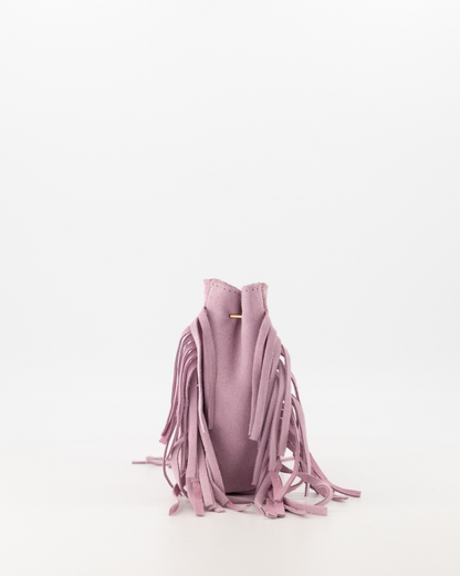 Teatro Sylvie suede pink