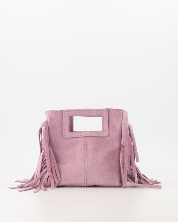 Teatro Sylvie suede pink