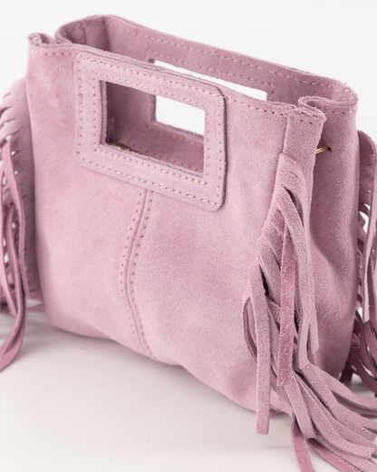 Teatro Sylvie suede pink