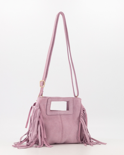 Teatro Sylvie suede pink