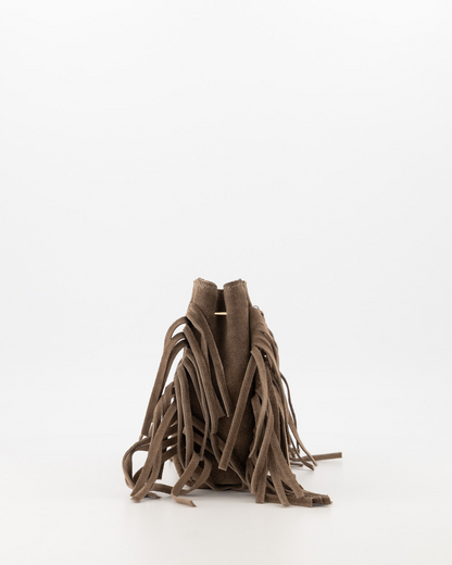Teatro Sylvie suede taupe