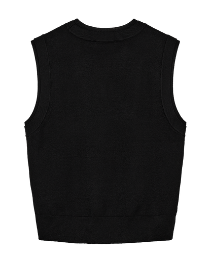 CMVERAN WAISTCOAT BLACK
