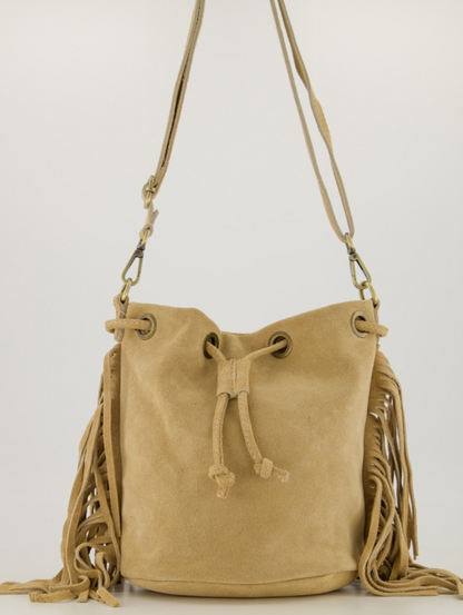 Teatro Hazel suede sand